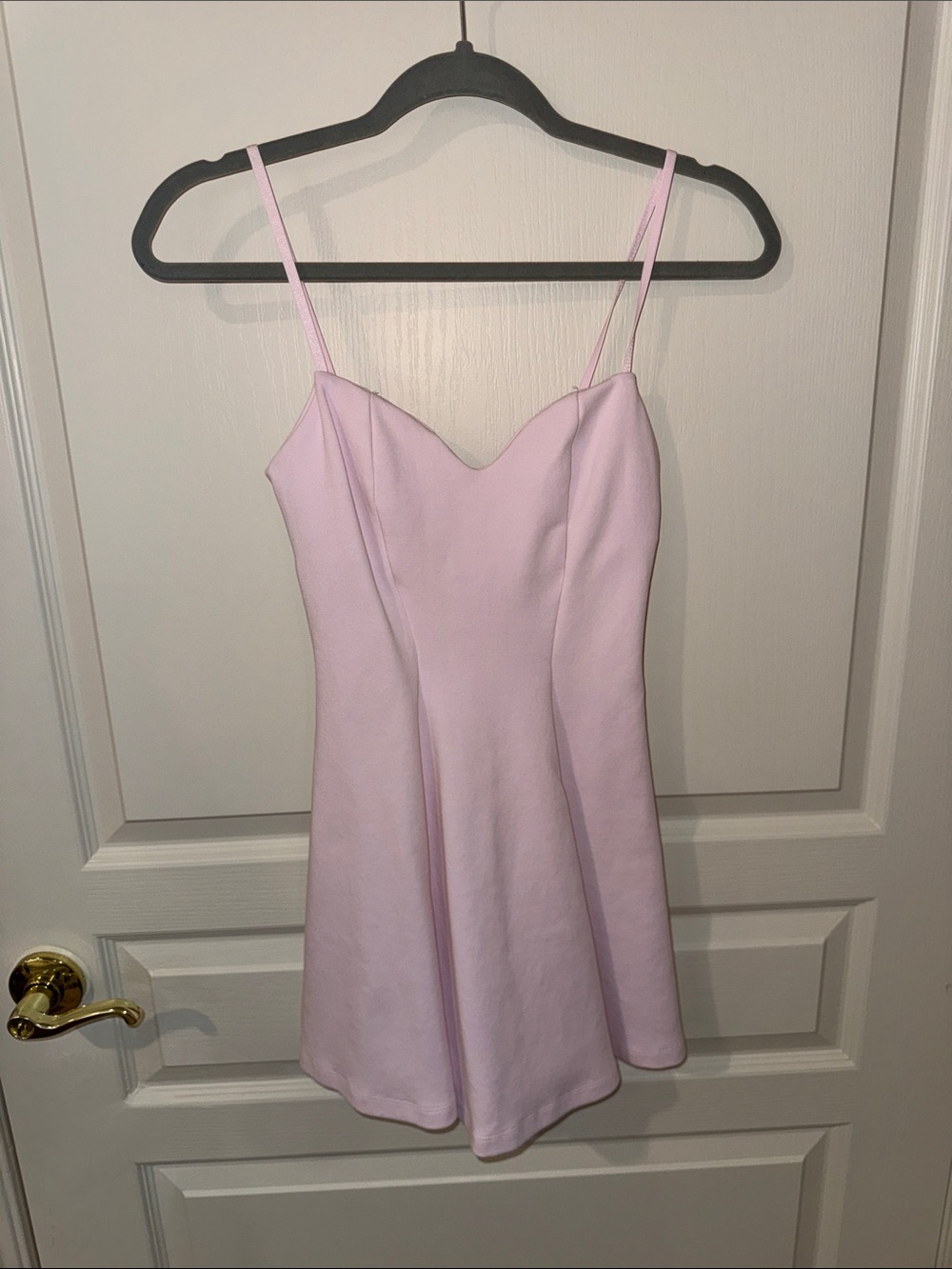Zara Light Pink Mini Slip Dress